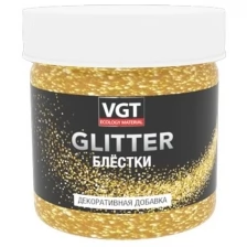 Добавка декоративная, блестки VGT Glitter (0,05кг) золото