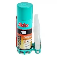 Akfix Набор для склеивания Akfix 705, аэрозоль 200 мл, + клей 65 г