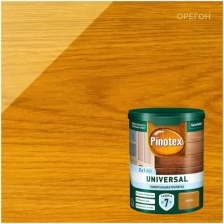 Универсальная пропитка на водной основе 2в1 для древесины Pinotex Universal полуматовая (0,9л) карельская сосна