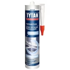 Герметик силиконакриловый для кухни и ванной Tytan Professional (310мл) белый