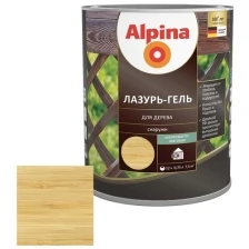 Защитная лазурь-гель для дерева Alpina, 0,75 л, кедр