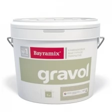 Штукатурка декоративная камешковая Bayramix Gravol (15кг) 001-2,5 белый
