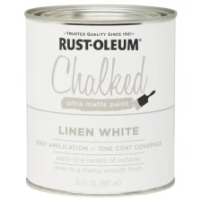 Rust-Oleum Chalked Ultra Matte Paint Декоративная краска с эффектом винтаж (ультраматовая, угольный, 0,887 л)