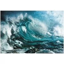 Фотообои Milan Морская волна, M607, 200х135 см, виниловые на флизелиновой основе
