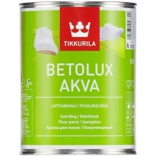 Tikkurila Betolux Akva Краска для пола (полуглянец, база С, 0,9 л)
