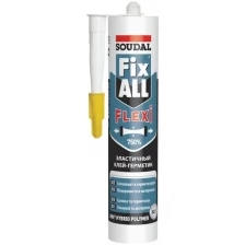 Клей герметик Soudal Fix-All Flexi белый, 290 мл.