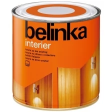 Belinka Interier Декоративная лазурь для дерева (№67 ориентально-оранжевый, 0,75 л)