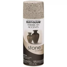 Rust-Oleum American Accents Stone Spray Paint Декоративная краска с эффектом природного камня (коричневый минерал, 0,34 кг)