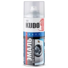 Краска KUDO для бытовой техники, белая, 520 мл, упаковка 6 шт.