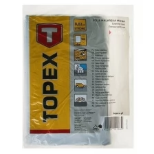 TOPEX Плёнка защитная TOPEХ, 4x5 м, 20 мкм, полиэтиленовая