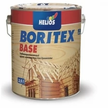 Boritex Base бесцветный грунт-антисептик для дерева (бесцветный, 2,5 л)