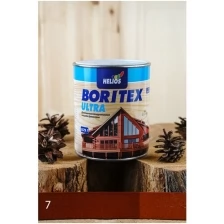 Boritex Ultra декоративное лазурное покрытие (№7 махагоний, 0,75 л)