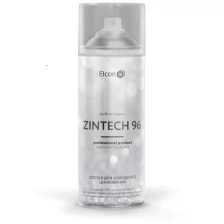Элкон Зинтек 96 грунт аэрозольный цинконаполненный серый (520мл) / ELCON Zintech 96 грунт-эмаль аэрозоль для холодного цинкования серая (520мл)