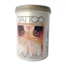 Tattoo Karma декоративная краска c эффектом песчаных разводов (серебро, 3 л)
