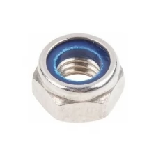 Гайка М8 со стопорным кольцом, нерж.сталь (А2), DIN 985 (5 шт в зип-локе) STARFIX (SMZ1-45461-5)
