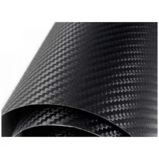 ПК кидс тойз ДВ Пленка карбон 3D, самоклеящаяся, черный, 50x200 см