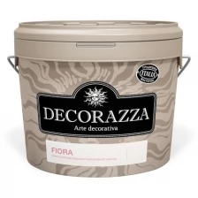 Краска влагостойкая водно-дисперсионная для внутренних работ Decorazza Fiora (9л) А (белая и под колеровку)