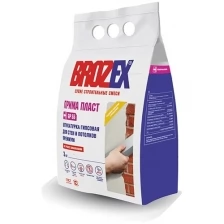 BROZEX Смесь штукатурная Brozex Прима Пласт GP55 гипсовая 3,0 кг