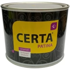 CERTA Эмаль для кузнечных и дизайнерских работ «Церта-Патина», ж/б, 0,16кг, золото