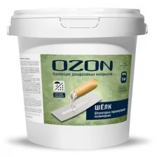 Штукатурка декоративная полимерная Шелк 3 кг OZON ШЛК-3