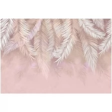 Фотообои виниловые на флизелиновой основе Polimar "Пальмовые листья", Арт. 144-430, 400х270см (ШхВ)