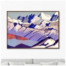 Репродукция картины на холсте Эверест, 1936г. Размер картины: 75х105см