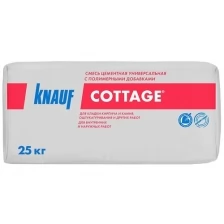 КНАУФ Коттеджная смесь цементная универсальная (25кг) / KNAUF Cottage смесь цементная универсальная (25кг)