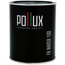 Краска для дерева Pollux 100 "Блэк Сенд", черный, 1 л