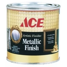 Декоративная краска яркий металлик ACE Metallic Finishes (artistic finishes), 0,237 литра, цвет: Серебро - Chrome