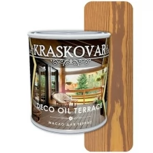 Масло для террас Kraskovar Deco Oil Terrace Миндаль 0,75л