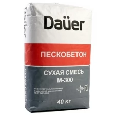 Дауэр пескобетон М-300 (40кг) / DAUER смесь М-300 пескобетон (40кг)