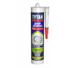 Tytan Professional Декор Экспресс клей монтажный, для лепнины, туба, белый, 310 мл