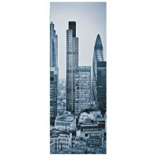Фотообои Milan Лондон Сити, M 113, 100х270 см, виниловые на флизелиновой основе