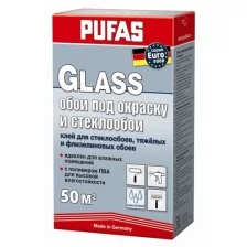 Клей для обоев PUFAS GLASS 0.5 кг для обоев под покраску