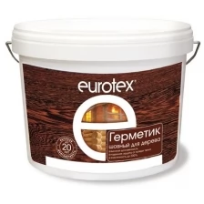 Герметик Eurotex шовный для дерева орех 6кг