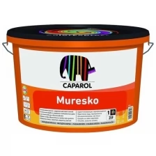 Краска акриловая Caparol Muresko влагостойкая моющаяся матовая белый 2.5 л