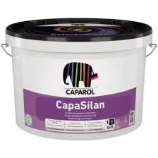 Краска для стен и потолков Caparol CapaSilan база 1, белая, глубокоматовая (2,5л)