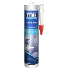 Герметик силиконовый, санитарный Tytan Euro-Line (290мл) белый