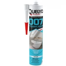 Quelyd 007 Клей-герметик для влажных помещений белый 460 г 12012001 .