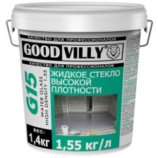 Жидкое стекло строительное Good Villy, 1,4 кг