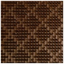 Щетинистое покрытие Ромб, 0,9 x 15 м, коричневое