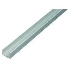 GAH Alberts швеллер алюминиевый серебр. 8,9x10x1,5х1000мм, 30104