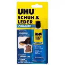 Клей для ремонта изделий из кожи и обуви UHU SCHUH & LEDER 30 г.