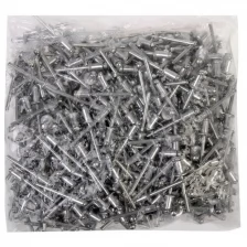 Заклёпки вытяжные тундра krep, алюминий-сталь, 4.8 х 10 мм, в пакете 500 шт.