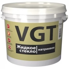 Клей VGT жидкое стекло 7 кг