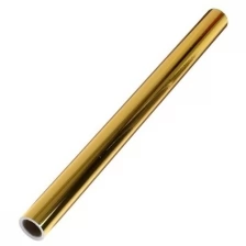 Пленка самоклеящаяся, металлизированная, золотая, 0.45 х 3 м, 30 мкм