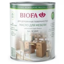 Масло для мебели Biofa 2049 , Биофа 2049 , 1 литр