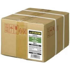 STAYER 35 х 4.8 мм, 1800 шт., RAL 6002 зеленый лист, саморезы СКД кровельные для деревянной обрешетки 30300-48-035-6002 Master