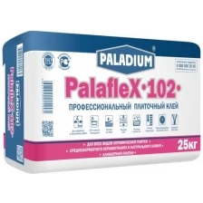Паладиум Палафлекс-102 клей плиточный (25кг) / PALADIUM PalafleХ-102 С1Т клей плиточный профессиональный (25кг)
