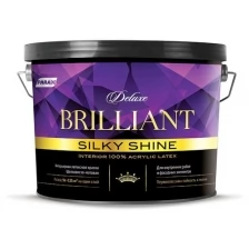 Краска интерьерная Parade Deluxe Brilliant Silky Shine 100% 0,9л, база А белый